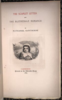 1 of 250, 1883, 15 Vol Set, COMPLETE WORKS OF NATHANIEL HAWTHORNE