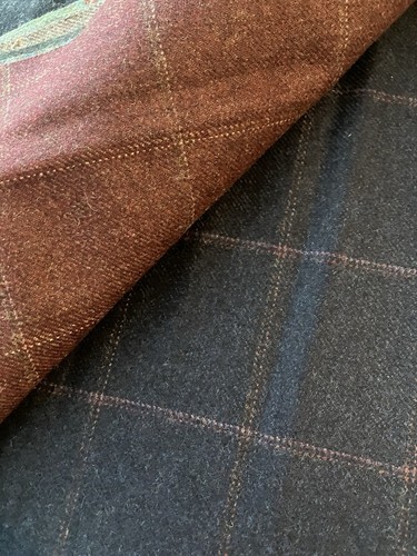 100% Wool Tweed Fat Quarters x5 (50x50cm) - Picture 6 of 10