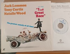 Laser Disc - The Great Race - Jack Lemmon / Tony Curtis / Natalie Wood