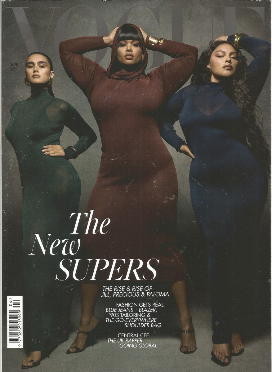 VOGUE UK, April 2023. The New Supers | eBay