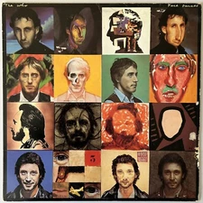 The Who - Face Dances - Vinyl LP - 1981 Record w/ Poster 24x24 & Inner HS-3516