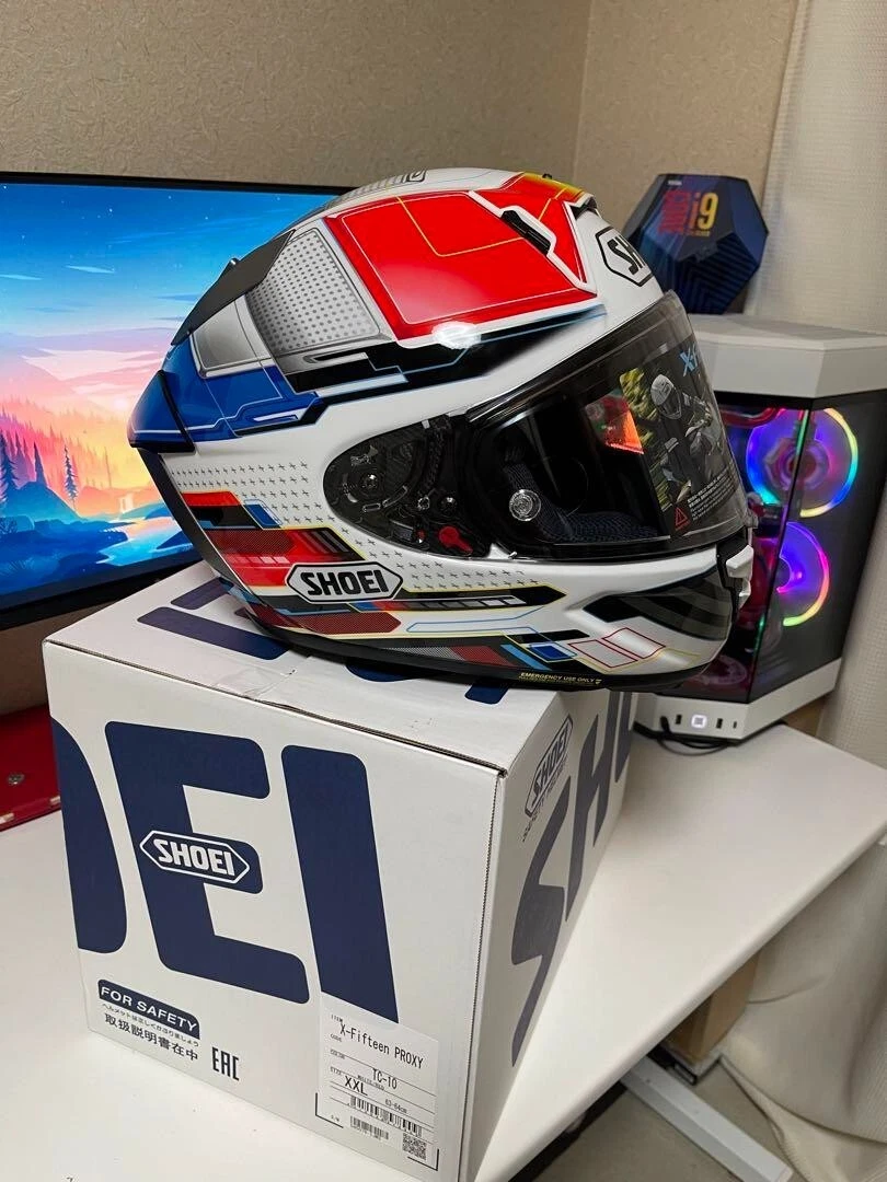 SHOEI Multicolor Size XXL Motorcycle & Powersports Helmets for