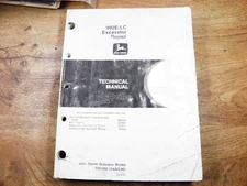 JOHN DEERE 992E LC Excavator REPAIR MANUAL TM1560