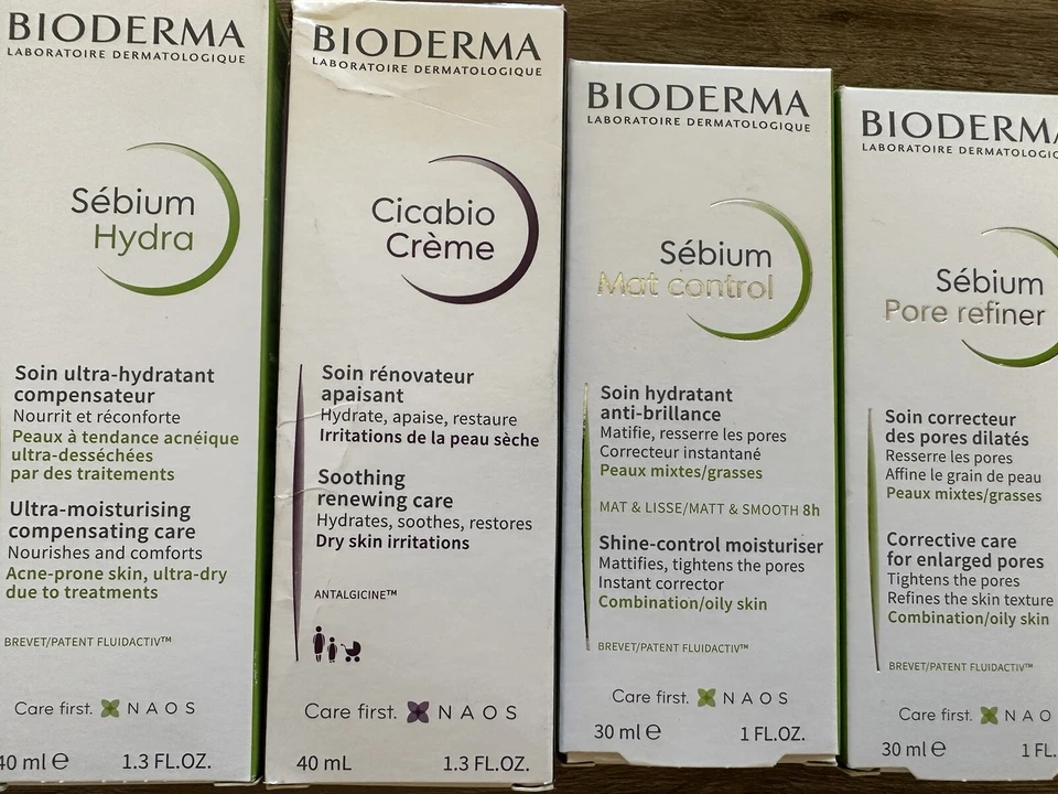 Bioderma Sebium Hydra, Matte Control, Eye Gel, Gel Creme, Pore Refiner, Creme - Image 3 of 4