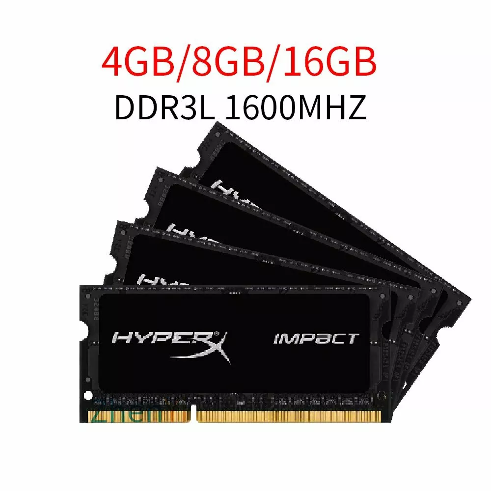 16GB 8GB 4GB DDR3L 1600MHz PC3L 12800S HX316LS9IB 4 Laptop Memory HyperX Impact