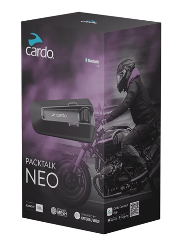 IT Cardo PackTalk NEO Einzelsprechanlage Motorrad