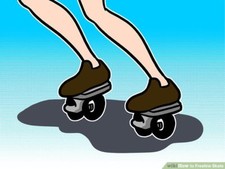 SET OF DRIFT SKATES WHEEL LOOK INLINE FLASHING BLUE LED WHEELS RARE EXTREME FUN*