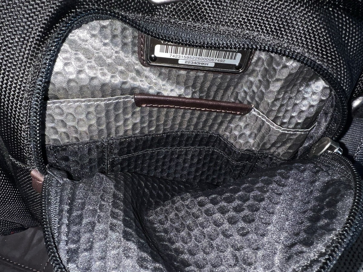 Tumi 'Alpha Bravo' Everett Essential Black Ballistic Nylon