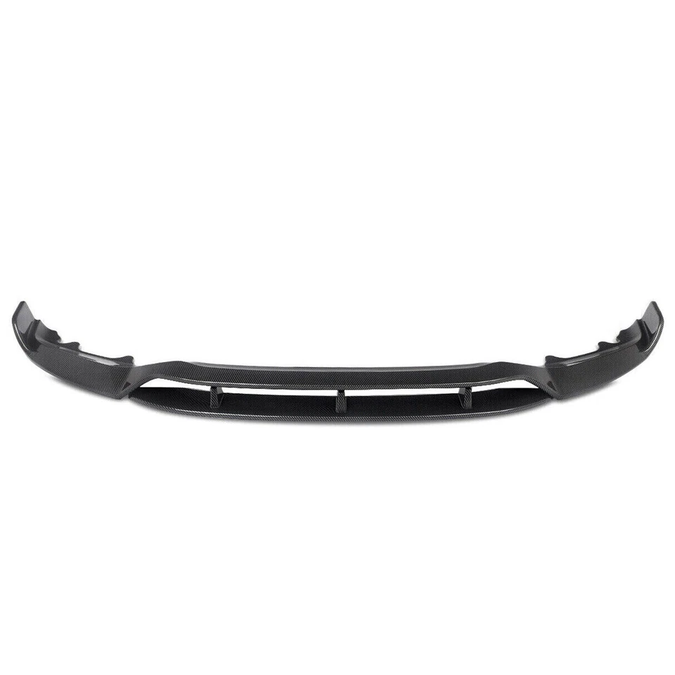 Divisor de labios de parachoques delantero estilo GT de fibra de carbono para BMW F15 X5 M Sport 2014-2018 Foto 2 de 4