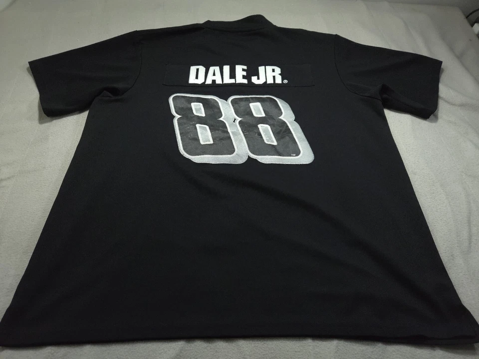 Camiseta De Colección Dale Earnhardt Jr Amplificador Extra Grande Energía Camisa Carreras Cremallera Y2K Foto 2 de 4