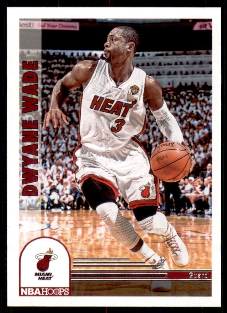  2015-16 Donruss #107 Dwyane Wade Miami Heat Basketball  Card-MINT : Collectibles & Fine Art