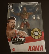 Kama Elite Collection Wrestling Action Figure Collector's Edition Mattel WWE 