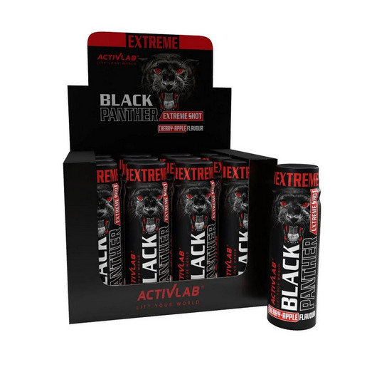 (20,73 евро/литр) Подготовительная доза Activlab Black Panther Extreme Booster, 12 х 80 мл
