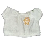 Vintage 1983 Cabbage Patch Koosas Shirt Accessory Bear Embroidery Terry Cloth