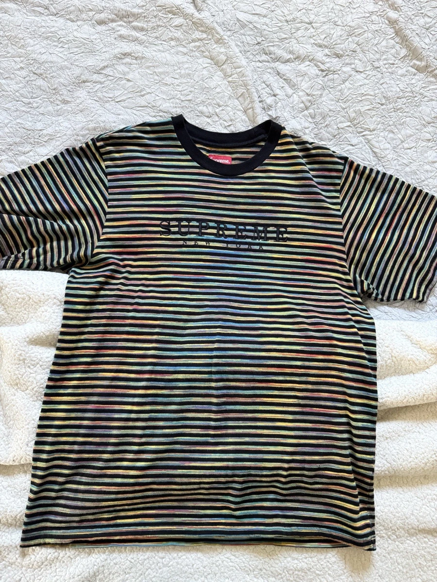 Supreme Short Sleeve Striped T-Shirts for Men for sale | eBay