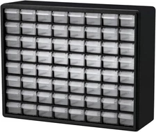 Storage Organizer Cabinet Plastic Parts Hardware Container Toy Bin 64-Drawer