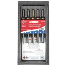 5 Pc Pneumatic Pilot Punch Set
