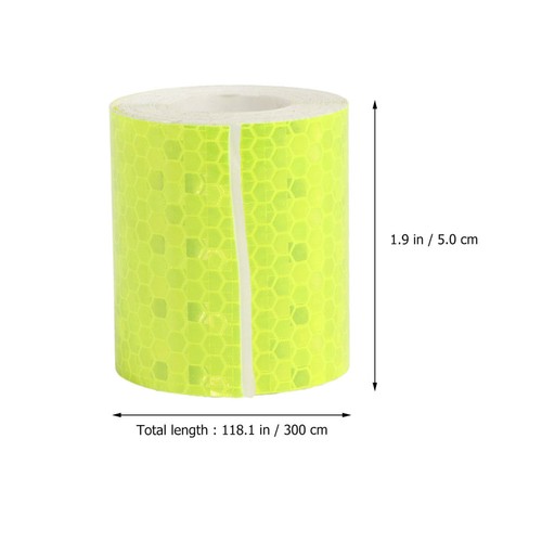 Car Safety Warning Reflective Tape Waterproof Sticker Night Conspicuity - Picture 9 of 11