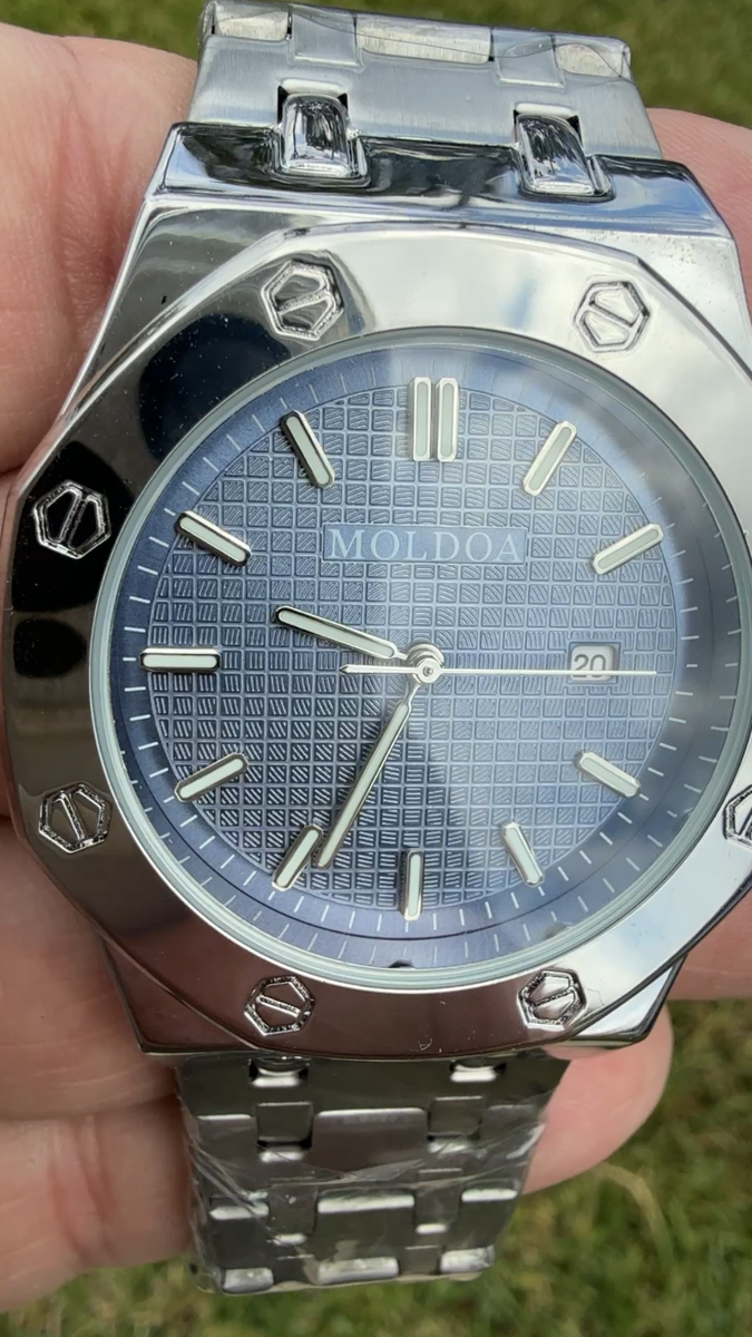 ルグランブルー　ラインストーンスカルタンクトップ 42MM LONGLUX Automatic Men's Luxury Watch Skeleton Waterproof