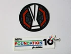 UEFA Europa League Logo Foundation Set Flock Patch Badge 2025-26
