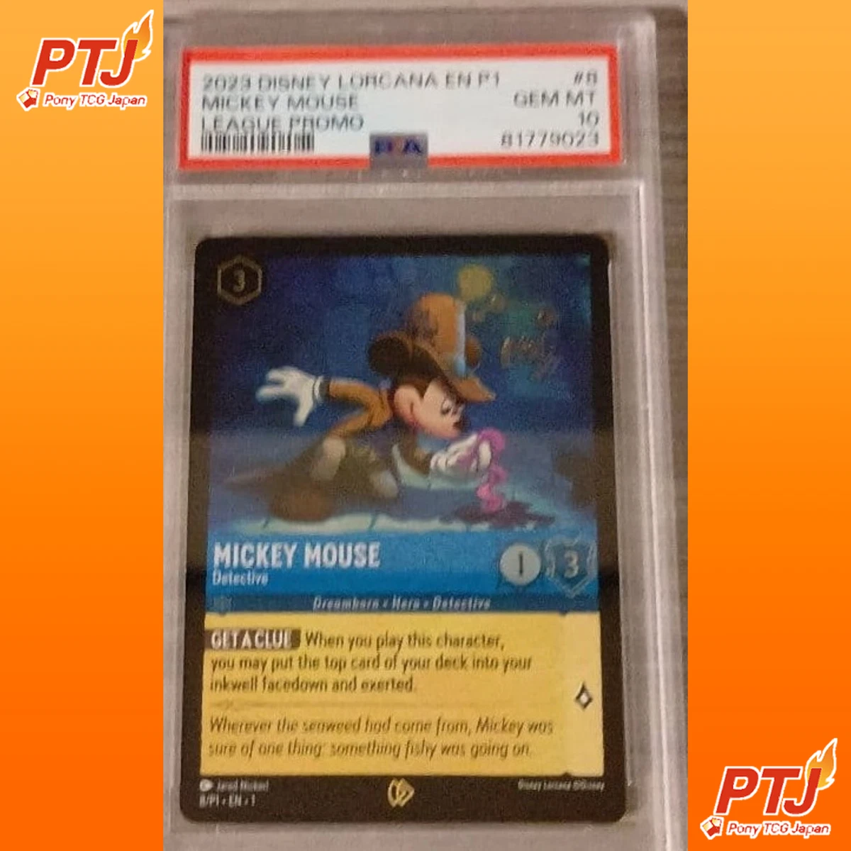 Mickey Mouse - Detective 8 Disney Lorcana Promo Cards for sale | eBay