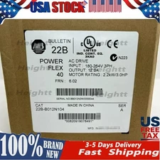 Allen-Bradley 22B-B012N104 PowerFlex 40 Series AC Driver US Free Tax