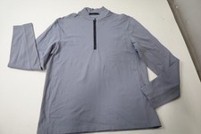Greyson Siasconset 1/4 Zip Pullover Mens Size Medium Moonstone 799C New 01289131