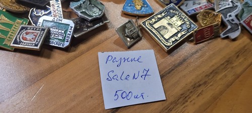 SALE! Set of 500 Different topic USSR Soviet russian badges pins - Picture 21 of 21