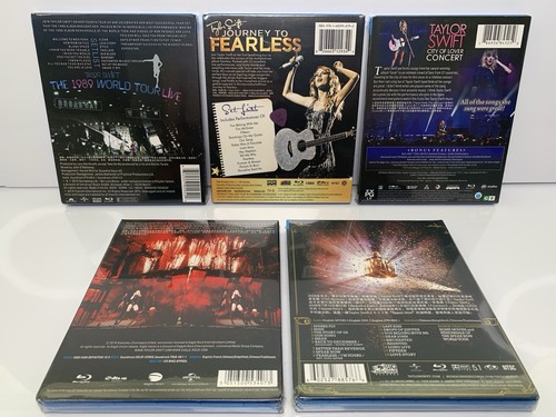 Taylor Swift Classic Music Concert Series 5 Live Blu-ray HD Set Neu Factory Mint - Bild 2 von 16