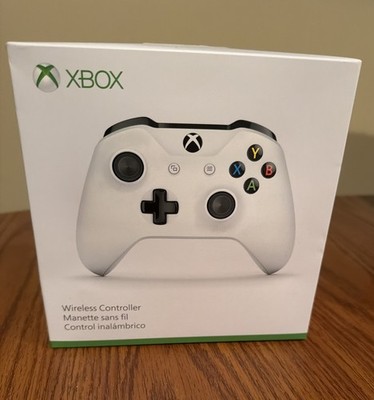 Microsoft Xbox One S Wireless Controller White- NEW in Original Box 2016