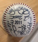 2011 Signed Autograph Team Ball Auto Baseball
