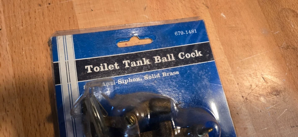 Válvula de inodoro flotador Ball Cock de colección LATÓN MACIZO plomada mundo NUEVO Foto 3 de 4