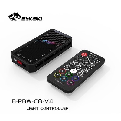 Bykski 5V ARGB (RBW) Light Controller Module Kit 8+4 (B-RBW-C8-V4)