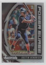 2020 Panini Prizm Draft Picks Power Surge Silver Austin Hendrick #PDP167 0d1w