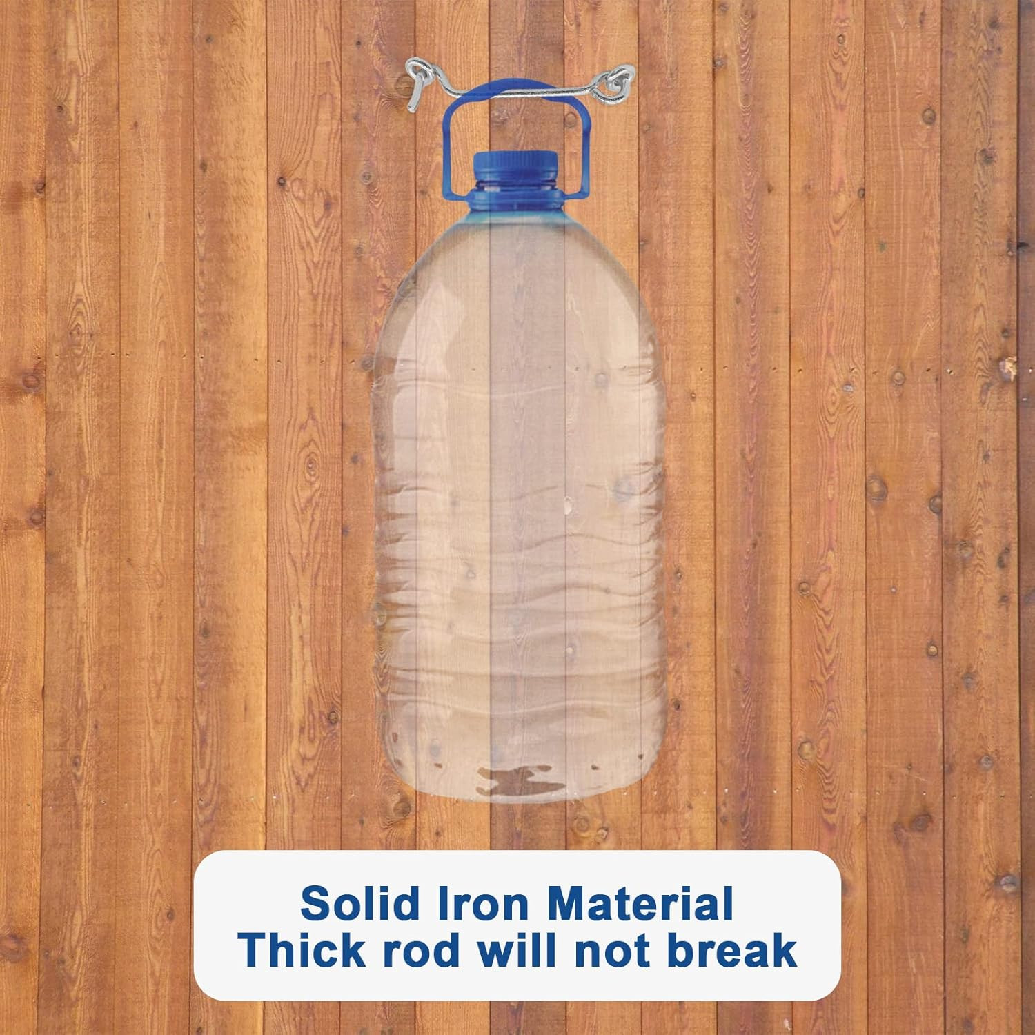 2.5 Inch Hook and Eye Latch (5PCS), Heavy Duty Iron Barn Door Lock Privacy Lock 