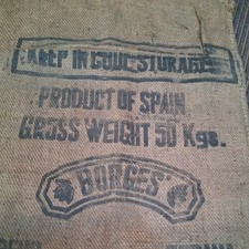 Alter Getreidesack Mehlsack Deko Basteln Espana Borges