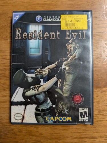 Capcom Resident Evil Nintendo GameCube 2-Disc Set Manual Included 2002 CIB