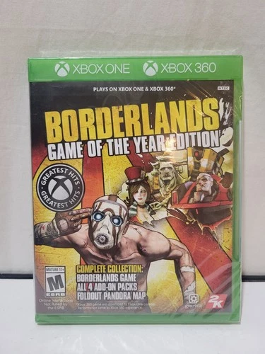Borderlands Game of the Year Edition Xbox One (Brand New Factory Sealed)