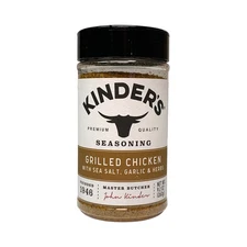 Kinder's Premium Quality Grilled Chicken Seasoning with Sea Salt, Garlic & Herbs