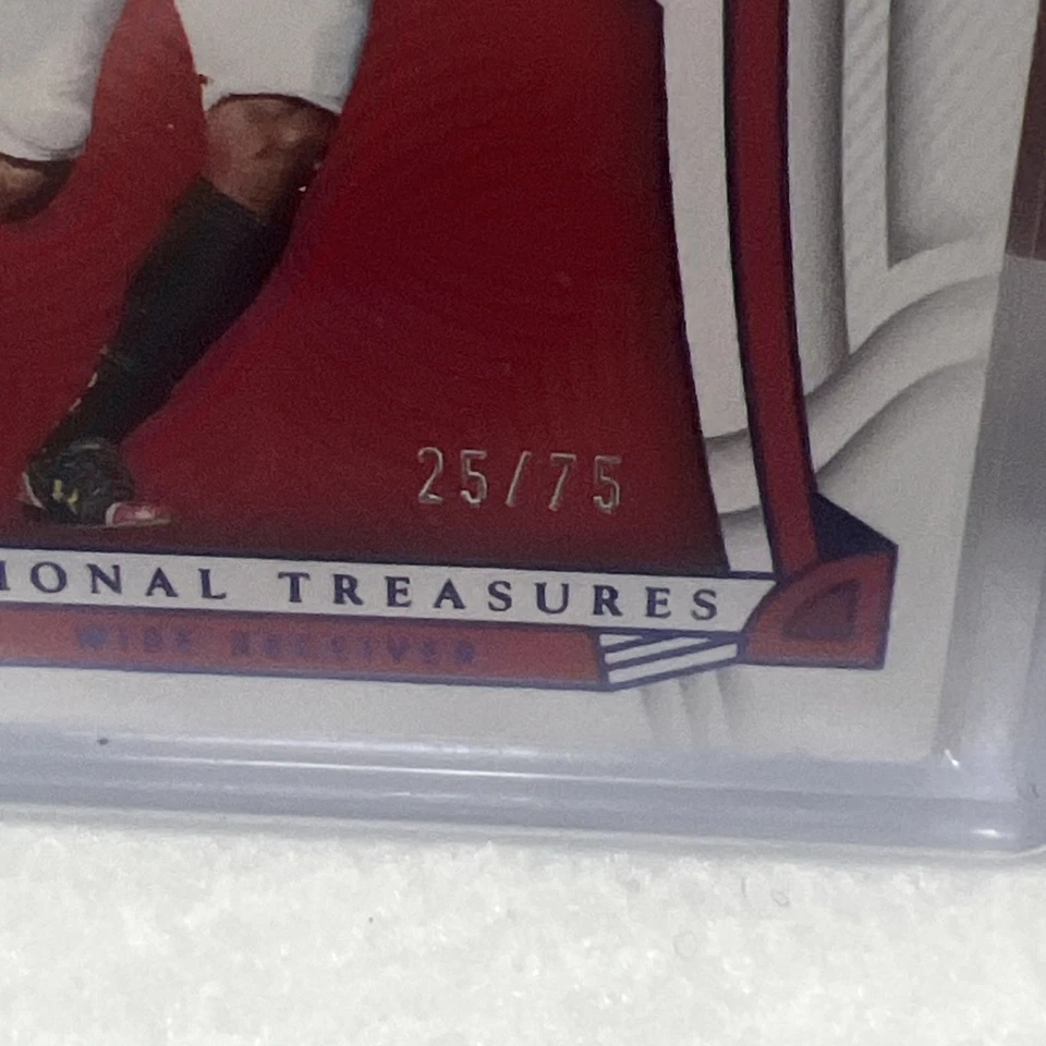 2023 Panini National Treasures Collegiate - Stefon Diggs #31 Blue /75 - Image 4 of 4