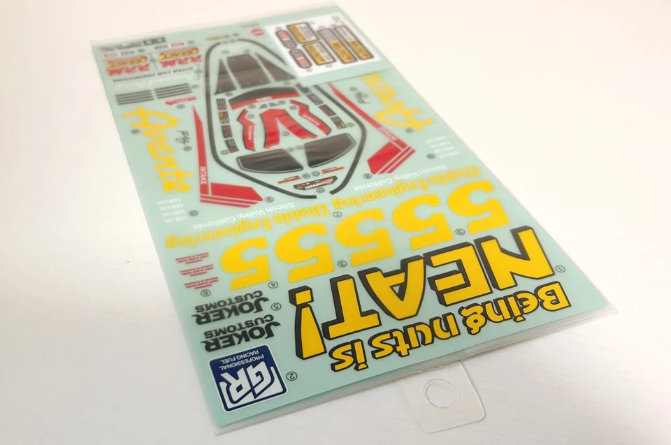 Tamiya 1/10 Avante 2011 Sticker Decal Set 19495667 RC Car Spare Parts From Japan - Image 2 of 4