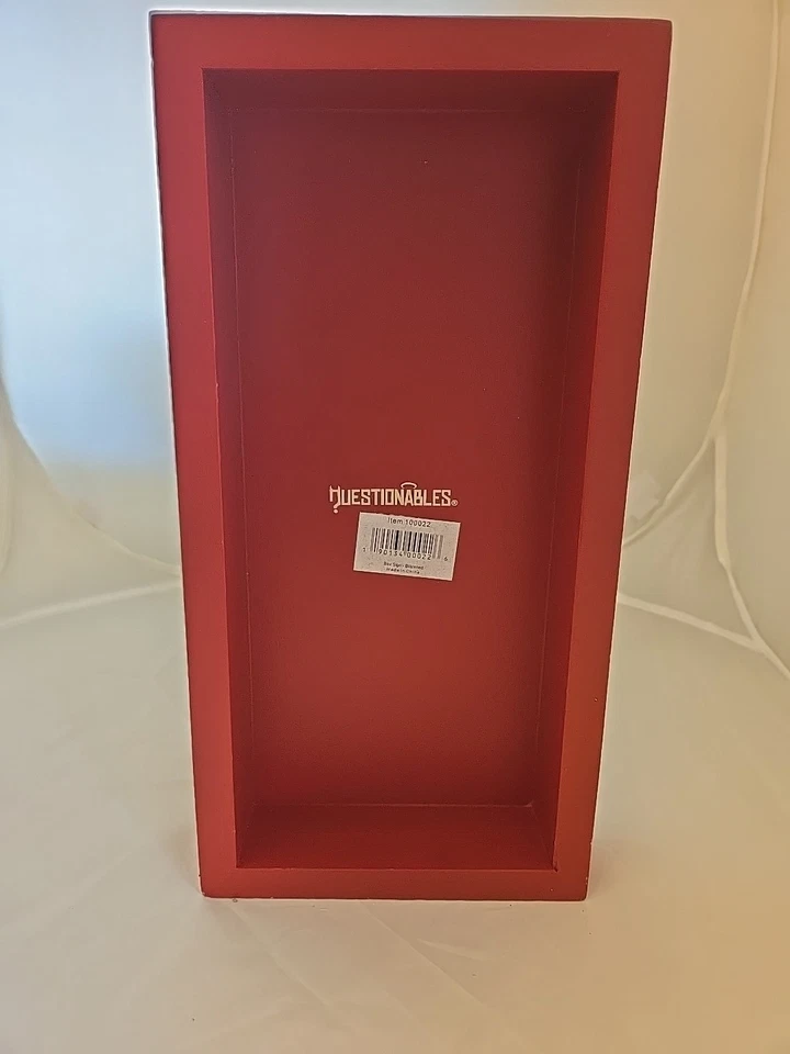 Let's Get BLITZENED Wood Box Sign Reindeer Drinking Holiday CHRISTMAS Lol Funny - Image 4 of 4