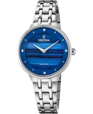 FESTINA Women Analog Quartz Casual Watch Classic Dress Waterproof Fashion