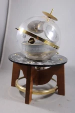 Vintage Sputnik Germany Weather Instrument Barometer Hydrometer Thermometer Rare