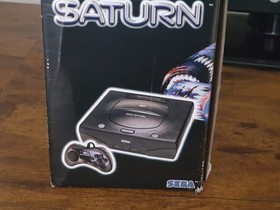 SEGA Saturn Console Boxed Model 2 MK2 MK-80200A-50 With Leads & Controller