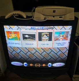 Bandai Apple Pippin at Mark PA-82001 Console with Box Confirmed Operation