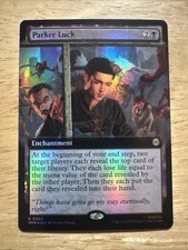 2025 Magic The Gathering MTG Marvel EN Foil R 0258 Parker Luck Borderless
