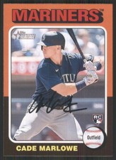 2024 Topps Heritage #364 Cade Marlowe RC Seattle Mariners 556