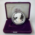 1991-S American Silver Eagle $1 Proof U.S. Mint Box And COA