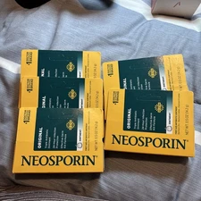Neosporin Original First Aid Antibiotic Ointment with Bacitracin.5 Oz Zinc 5 box
